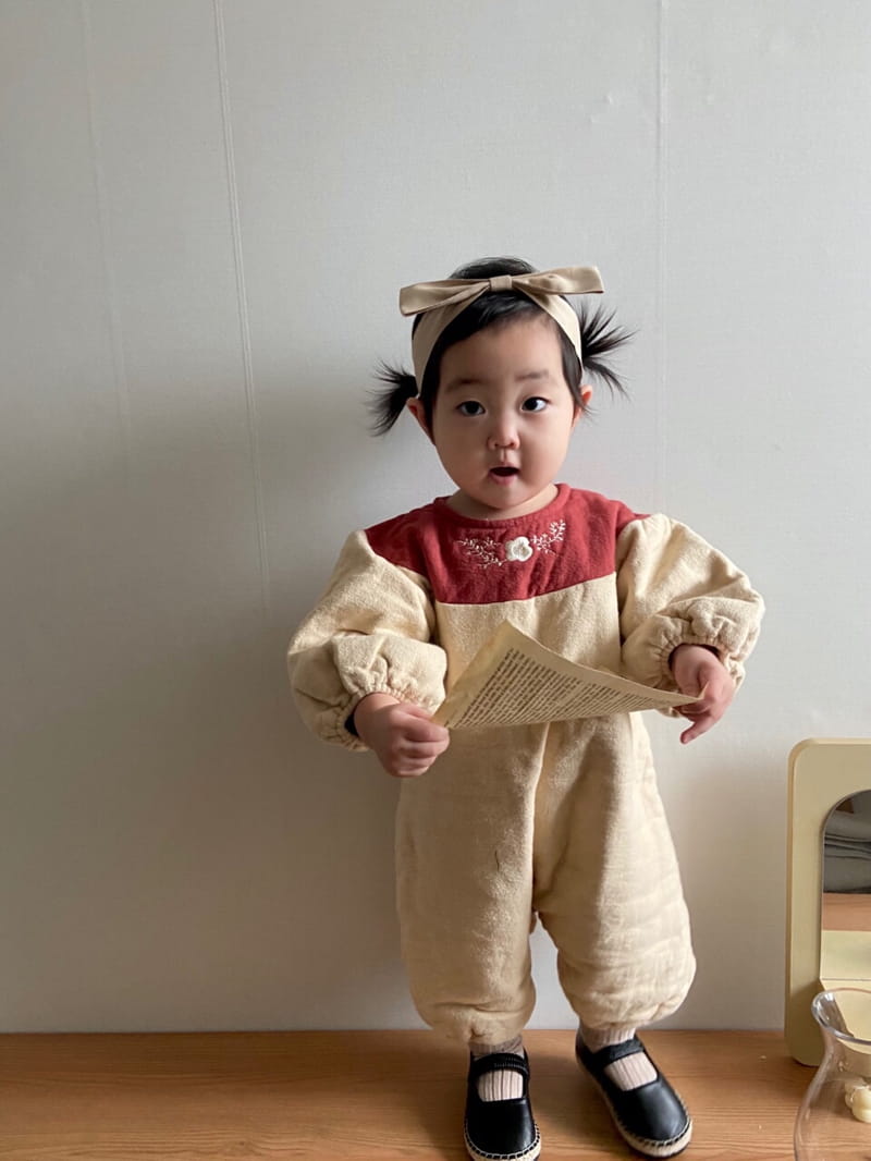MINI POWDER - Korean Children Fashion - #Kfashion4kids - Color Bonding Bodysuit - 7