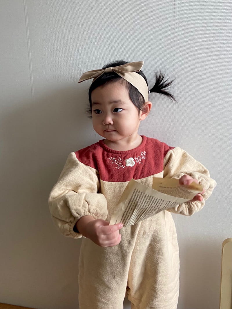 MINI POWDER - Korean Children Fashion - #Kfashion4kids - Color Bonding Bodysuit - 8