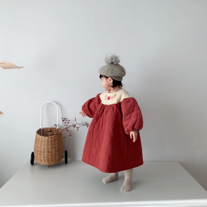 MINI POWDER - Korean Children Fashion - #Kfashion4kids - Color Bonding One-piece - 12