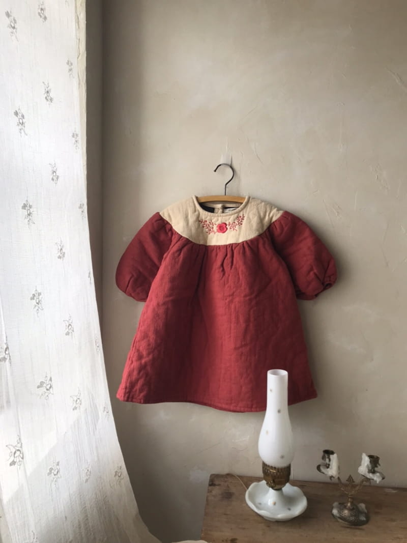 MINI POWDER - Korean Children Fashion - #Kfashion4kids - Color Bonding One-piece - 2