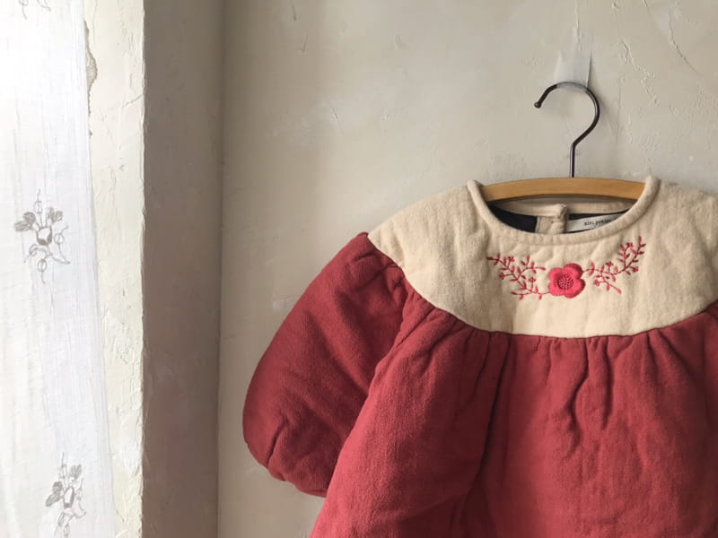 MINI POWDER - Korean Children Fashion - #Kfashion4kids - Color Bonding One-piece - 3