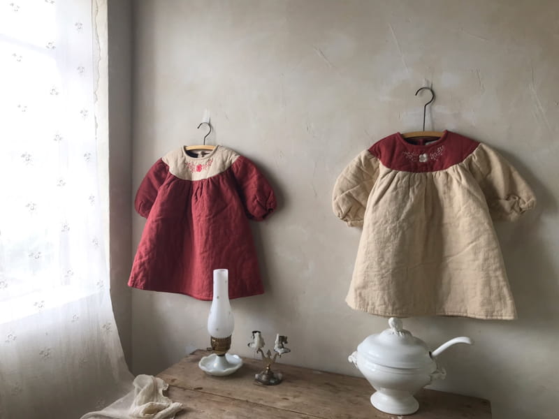 MINI POWDER - Korean Children Fashion - #Kfashion4kids - Color Bonding One-piece - 4