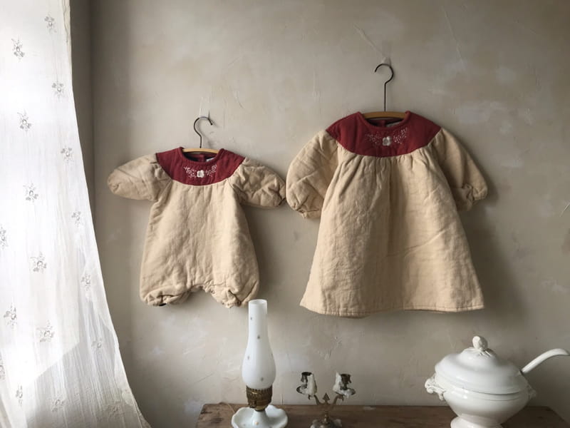 MINI POWDER - Korean Children Fashion - #Kfashion4kids - Color Bonding One-piece - 5