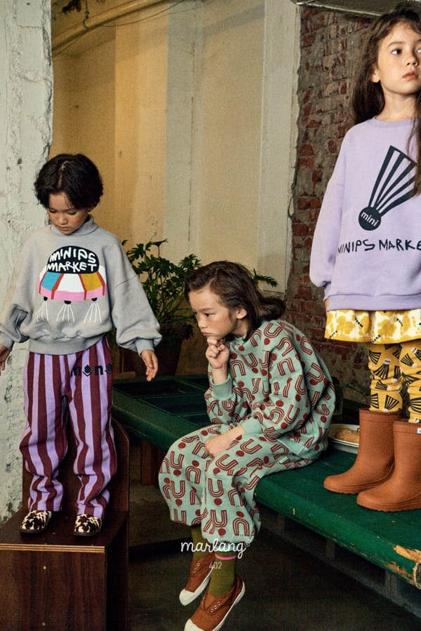 MINI PS MARKET - Korean Children Fashion - #Kfashion4kids - Julie Fleece Pants - 3