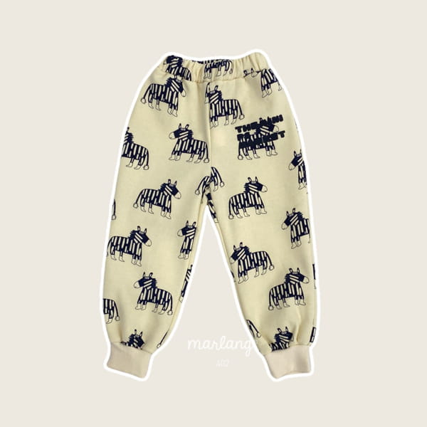 MINI PS MARKET - Korean Children Fashion - #Kfashion4kids - Zebra Pants
