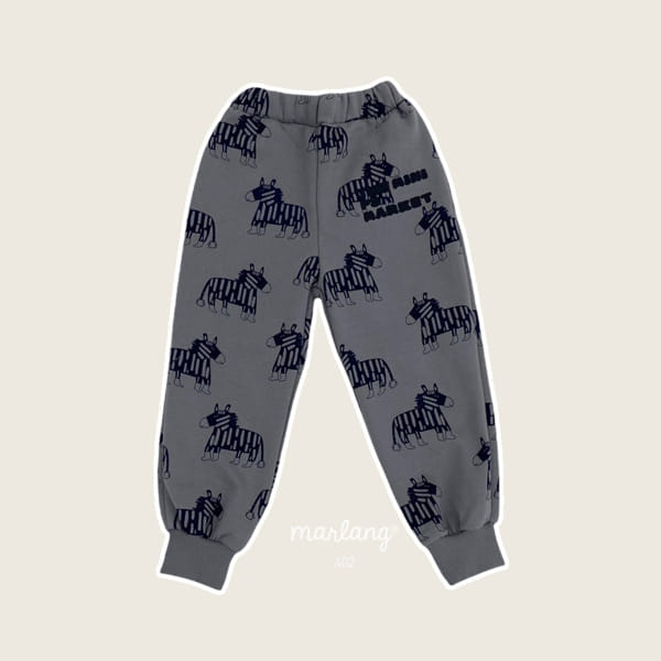 MINI PS MARKET - Korean Children Fashion - #Kfashion4kids - Zebra Pants - 2