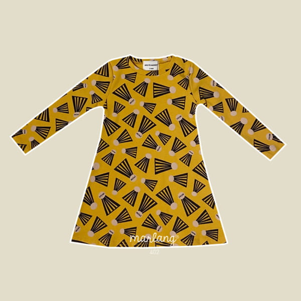 MINI PS MARKET - Korean Children Fashion - #Kfashion4kids - Shuttlecock One-piece - 2