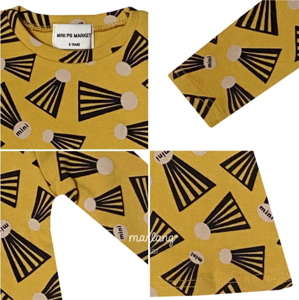 MINI PS MARKET - Korean Children Fashion - #Kfashion4kids - Shuttlecock One-piece - 3