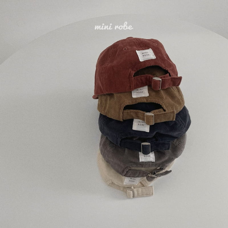 MINI ROBE - Korean Children Fashion - #Kfashion4kids - Rib Cap