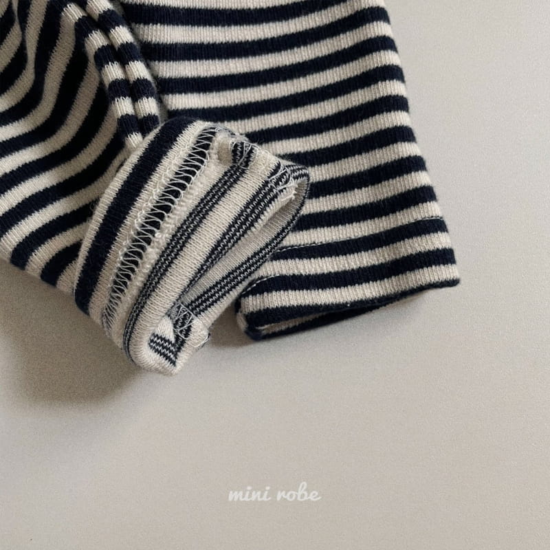MINI ROBE - Korean Children Fashion - #Kfashion4kids - Stripes Leggings - 7