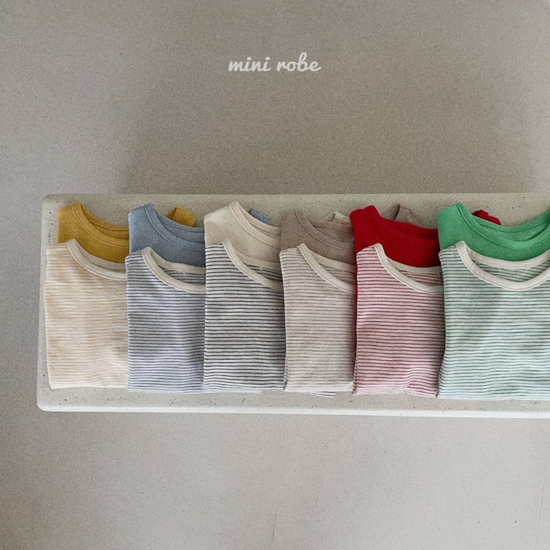 MINI ROBE - Korean Children Fashion - #Kfashion4kids - 1+1 Tee