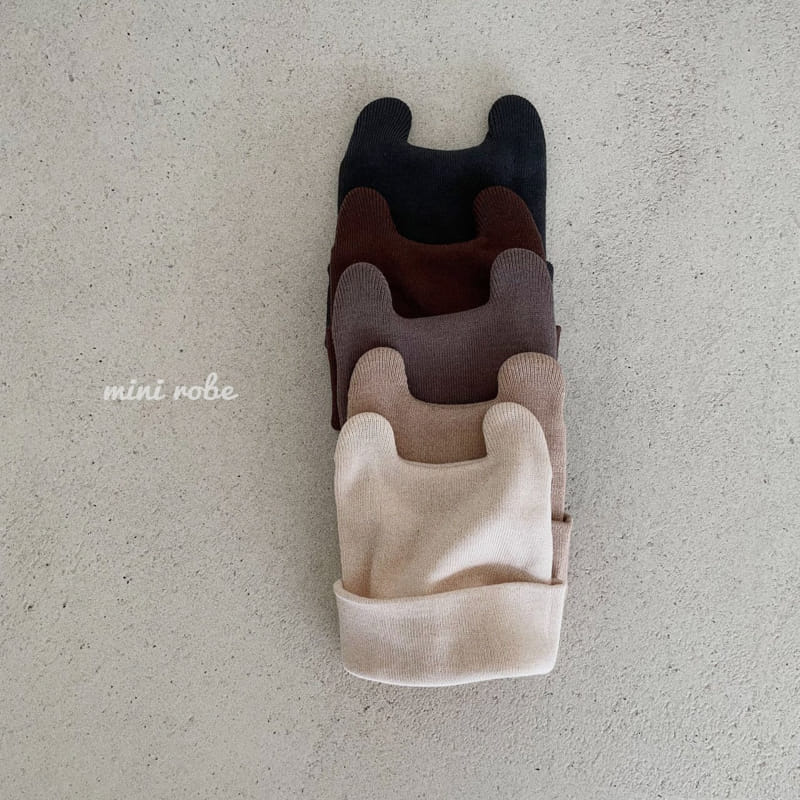 MINI ROBE - Korean Children Fashion - #Kfashion4kids - Rabbit Beanie