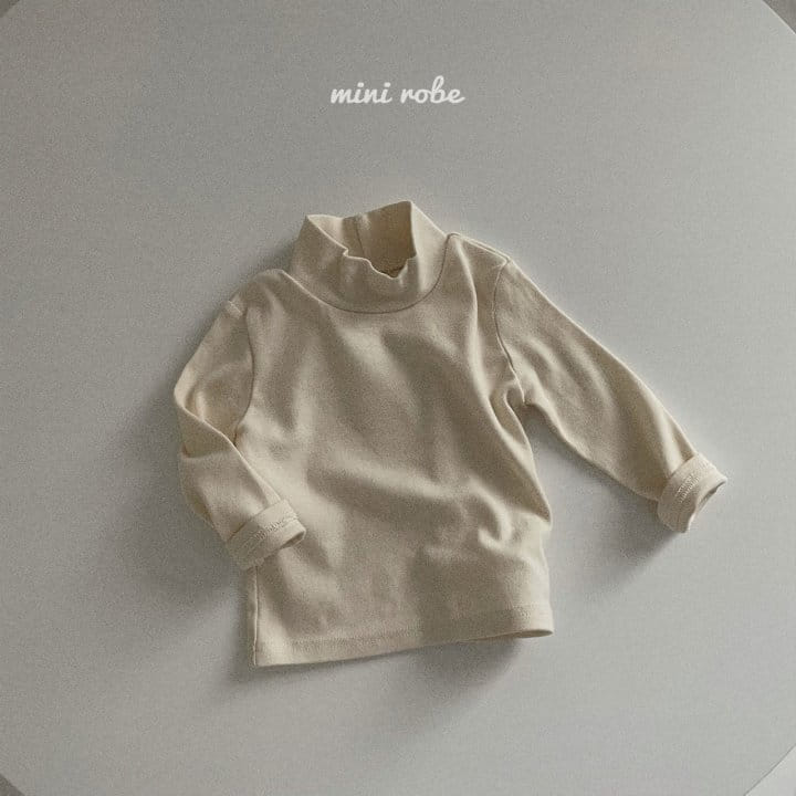 MINI ROBE - Korean Children Fashion - #Kfashion4kids - Daily Turtleneck Basic Tee - 4