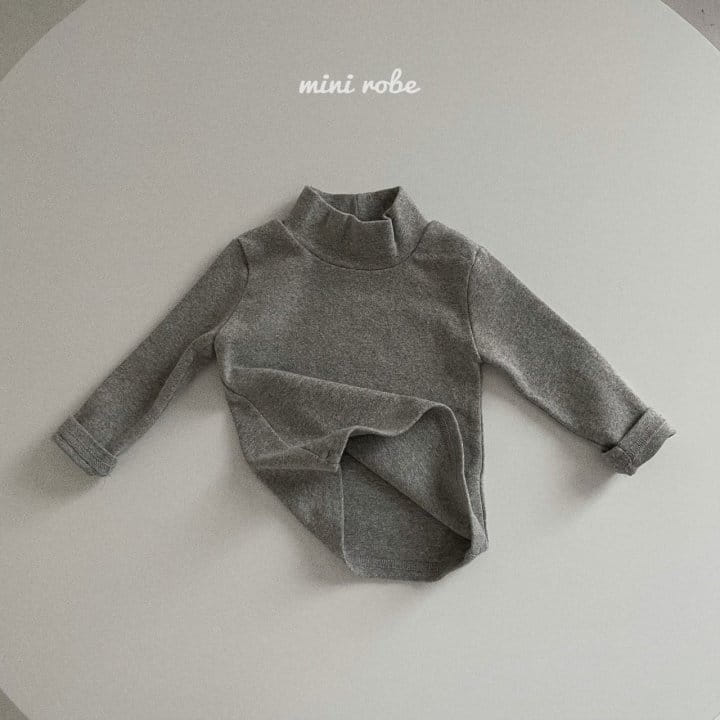 MINI ROBE - Korean Children Fashion - #Kfashion4kids - Daily Turtleneck Basic Tee - 5