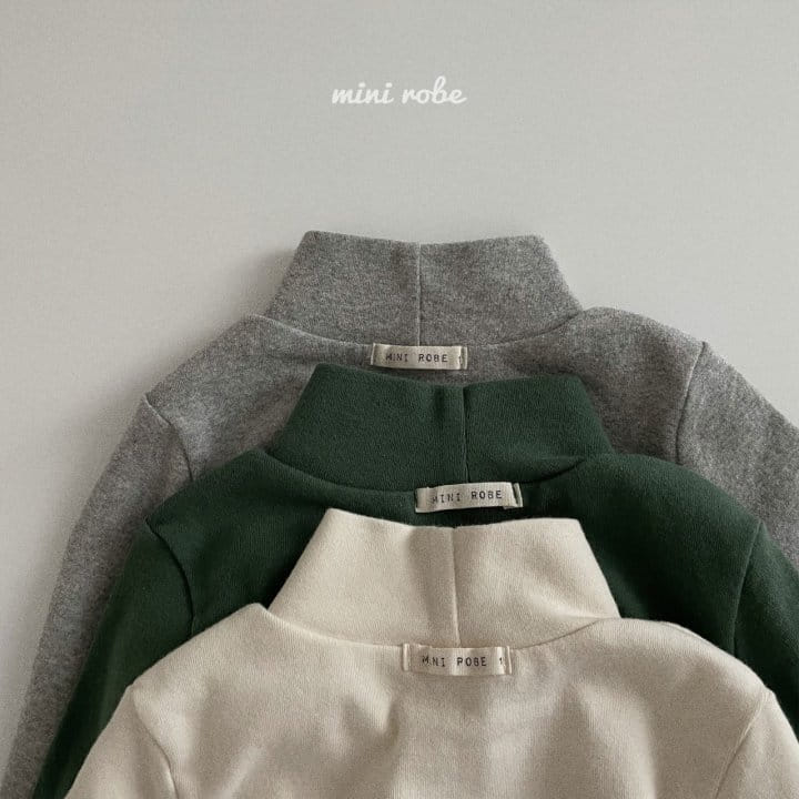 MINI ROBE - Korean Children Fashion - #Kfashion4kids - Daily Turtleneck Basic Tee - 8