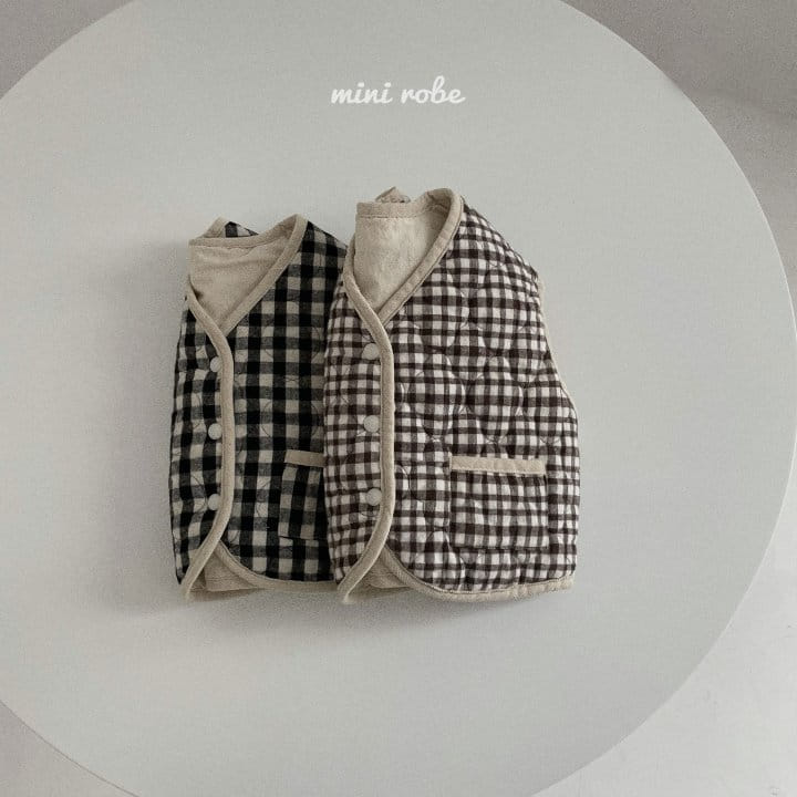 MINI ROBE - Korean Children Fashion - #Kfashion4kids - Cloud Vest Reversible