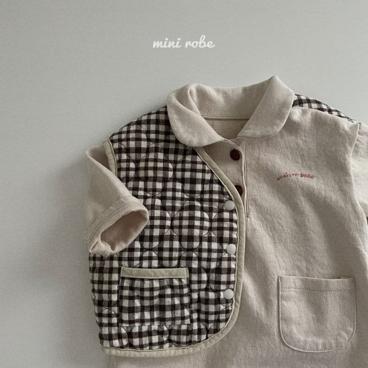 MINI ROBE - Korean Children Fashion - #Kfashion4kids - Cloud Vest Reversible - 11