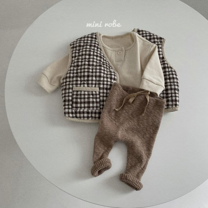 MINI ROBE - Korean Children Fashion - #Kfashion4kids - Cloud Vest Reversible - 12