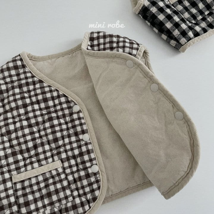 MINI ROBE - Korean Children Fashion - #Kfashion4kids - Cloud Vest Reversible - 3