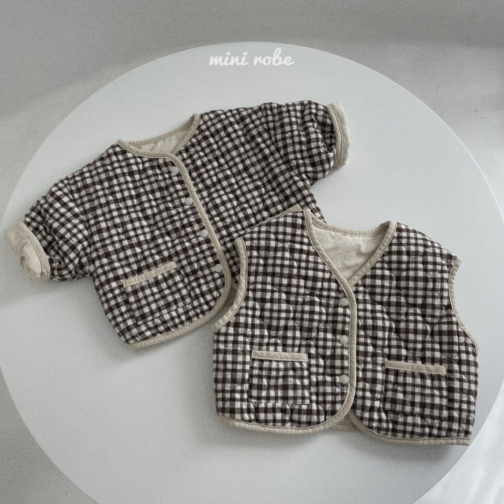 MINI ROBE - Korean Children Fashion - #Kfashion4kids - Cloud Vest Reversible - 6