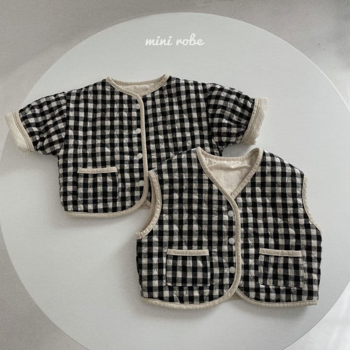 MINI ROBE - Korean Children Fashion - #Kfashion4kids - Cloud Vest Reversible - 7