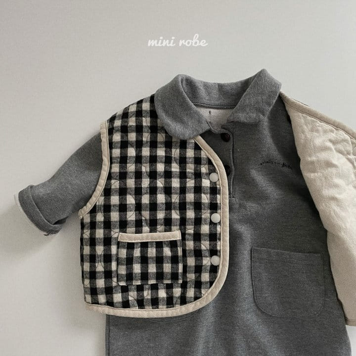 MINI ROBE - Korean Children Fashion - #Kfashion4kids - Cloud Vest Reversible - 9