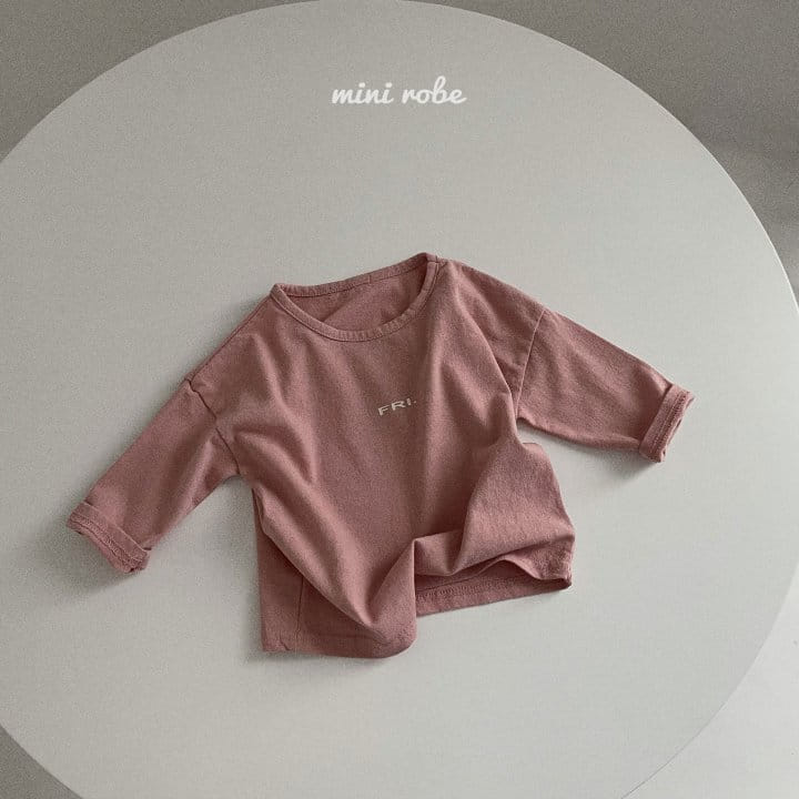 MINI ROBE - Korean Children Fashion - #Kfashion4kids - Week Tee - 12