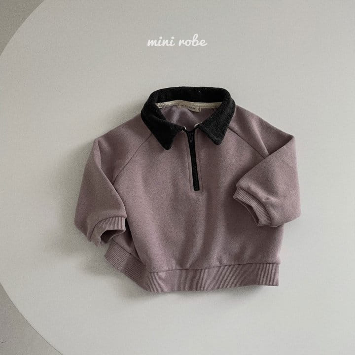 MINI ROBE - Korean Children Fashion - #Kfashion4kids - Collar Sweatshirt - 3