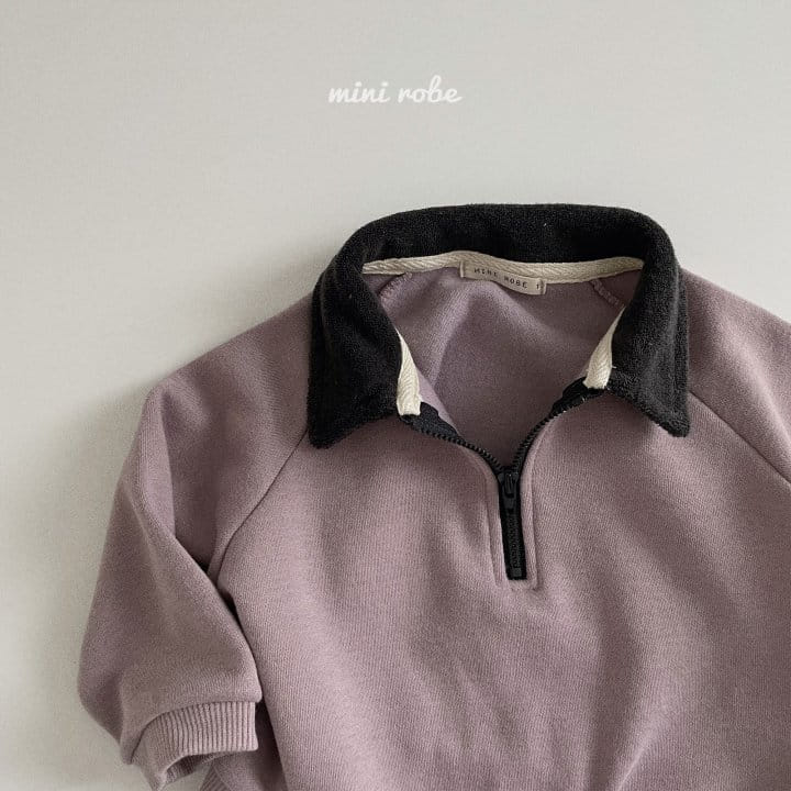 MINI ROBE - Korean Children Fashion - #Kfashion4kids - Collar Sweatshirt - 5