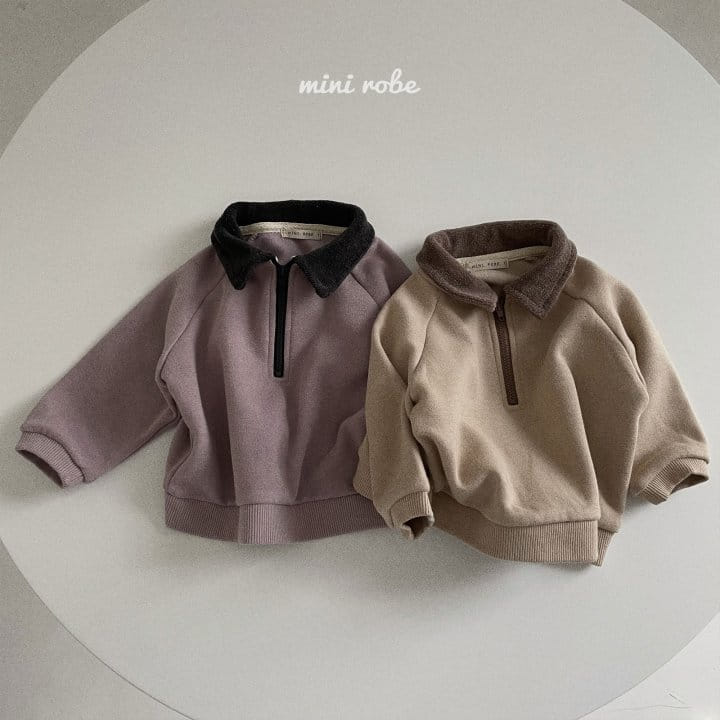 MINI ROBE - Korean Children Fashion - #Kfashion4kids - Collar Sweatshirt - 8