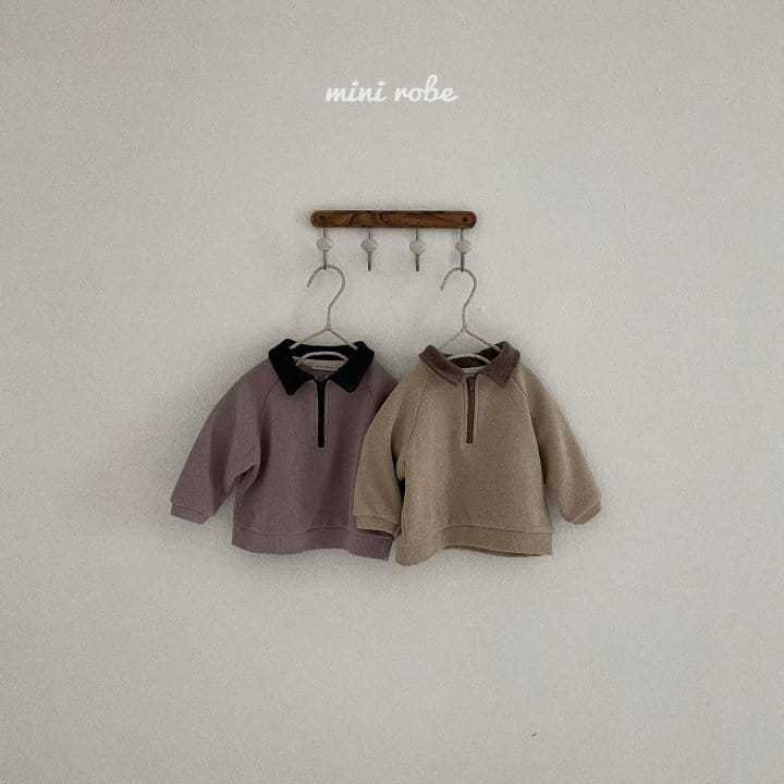 MINI ROBE - Korean Children Fashion - #Kfashion4kids - Collar Sweatshirt - 9