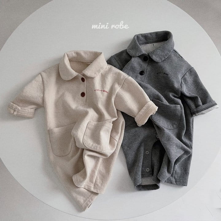 MINI ROBE - Korean Children Fashion - #Kfashion4kids - Sponge Bodysuit