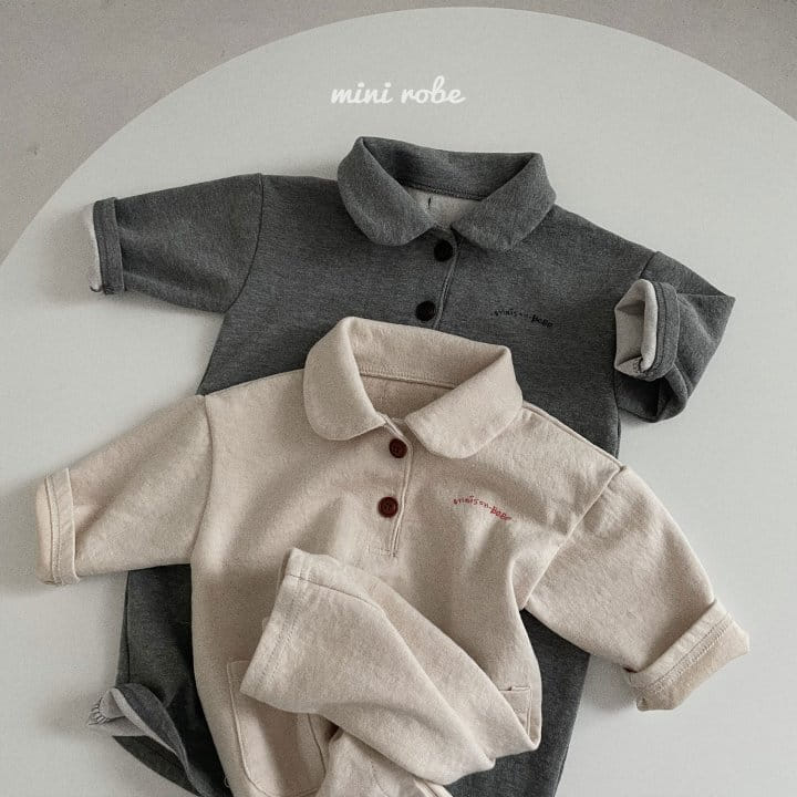 MINI ROBE - Korean Children Fashion - #Kfashion4kids - Sponge Bodysuit - 11