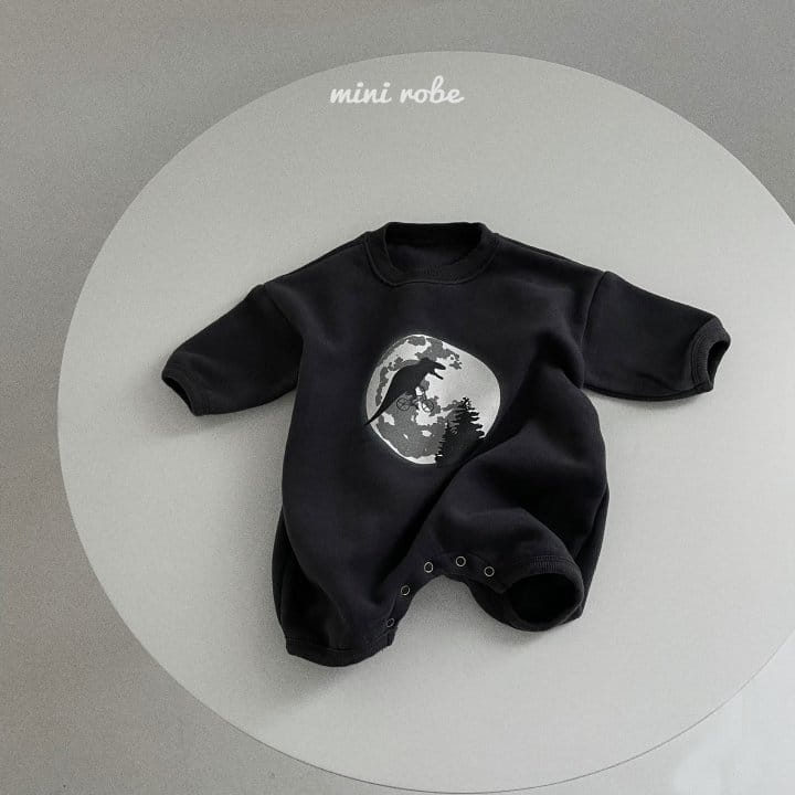 MINI ROBE - Korean Children Fashion - #Kfashion4kids - Dino Moon Bodysuit