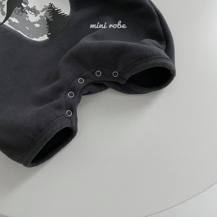 MINI ROBE - Korean Children Fashion - #Kfashion4kids - Dino Moon Bodysuit - 2