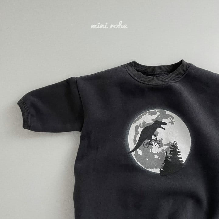 MINI ROBE - Korean Children Fashion - #Kfashion4kids - Dino Moon Bodysuit - 3