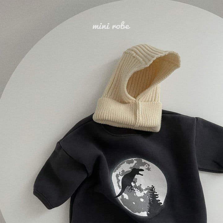 MINI ROBE - Korean Children Fashion - #Kfashion4kids - Dino Moon Bodysuit - 6