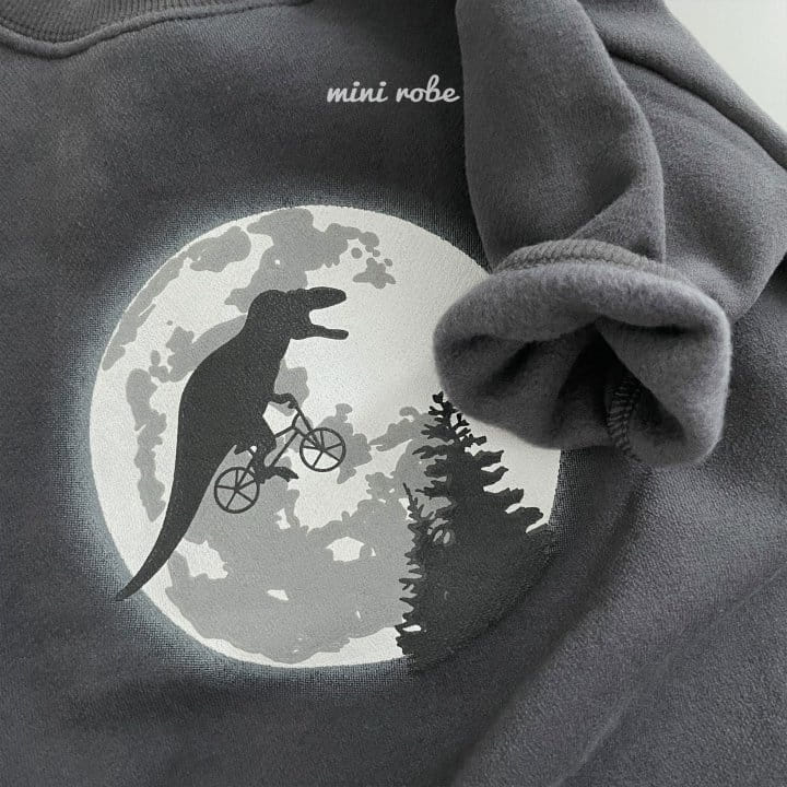 MINI ROBE - Korean Children Fashion - #Kfashion4kids - Dino Moon Bodysuit - 9
