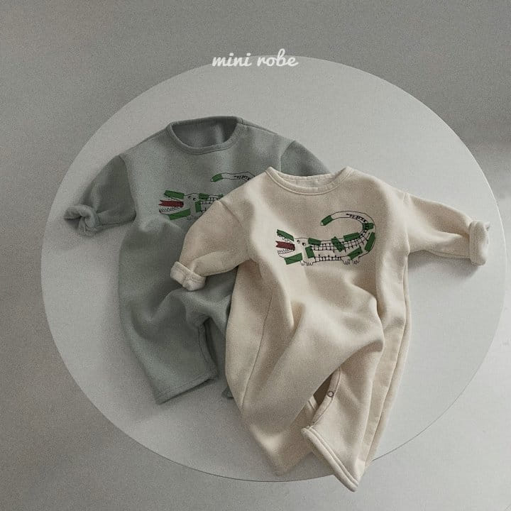 MINI ROBE - Korean Children Fashion - #Kfashion4kids - Crocodile Bodysuit