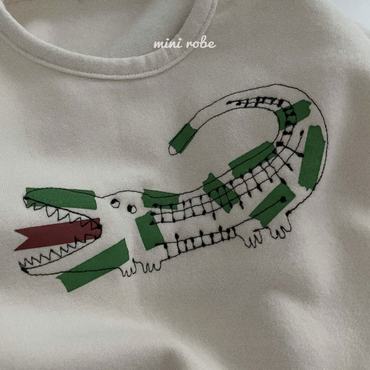 MINI ROBE - Korean Children Fashion - #Kfashion4kids - Crocodile Bodysuit - 10