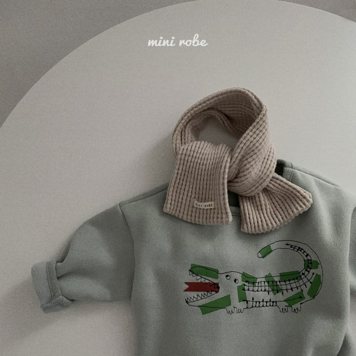 MINI ROBE - Korean Children Fashion - #Kfashion4kids - Crocodile Bodysuit - 12