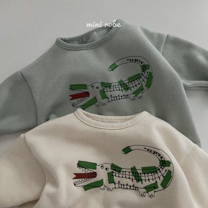 MINI ROBE - Korean Children Fashion - #Kfashion4kids - Crocodile Bodysuit - 2