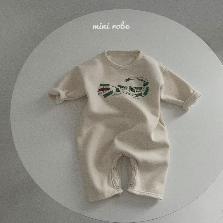MINI ROBE - Korean Children Fashion - #Kfashion4kids - Crocodile Bodysuit - 4