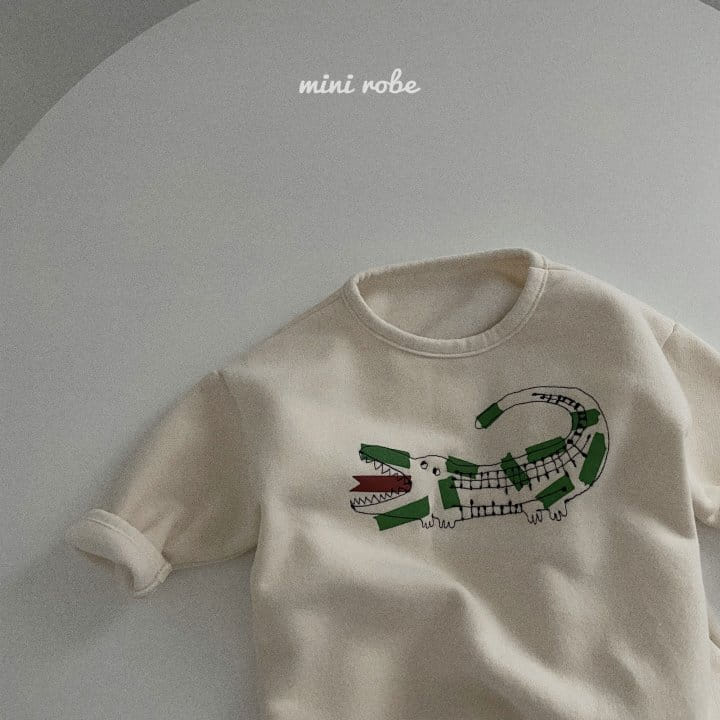 MINI ROBE - Korean Children Fashion - #Kfashion4kids - Crocodile Bodysuit - 5