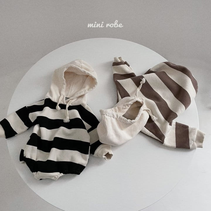 MINI ROBE - Korean Children Fashion - #Kfashion4kids - Hoody Bodysuit
