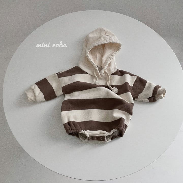 MINI ROBE - Korean Children Fashion - #Kfashion4kids - Hoody Bodysuit - 4