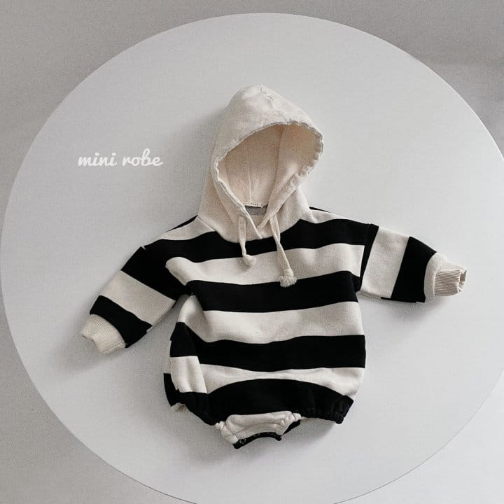 MINI ROBE - Korean Children Fashion - #Kfashion4kids - Hoody Bodysuit - 6