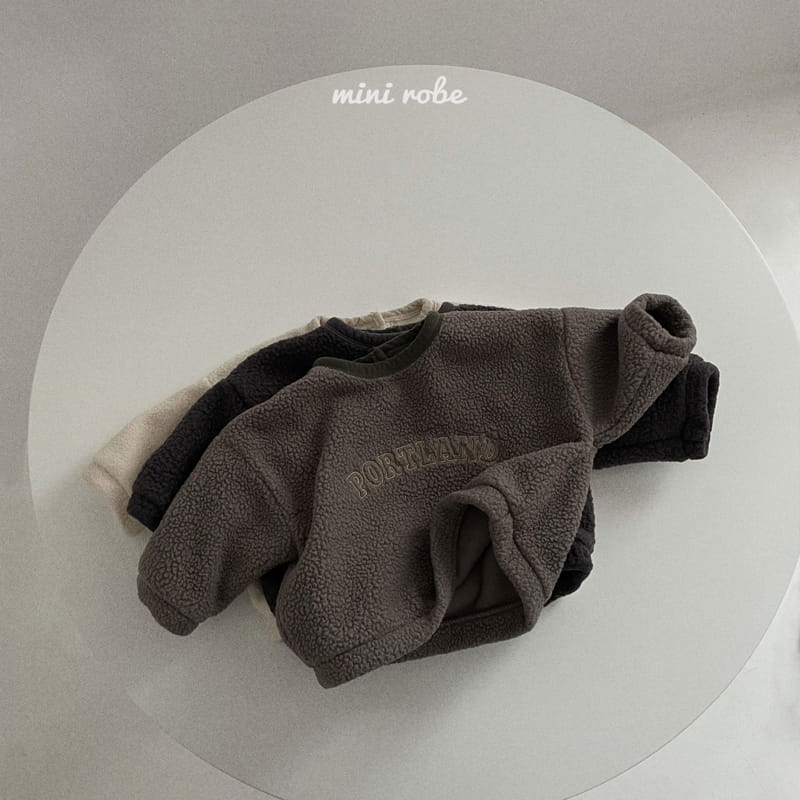 MINI ROBE - Korean Children Fashion - #Kfashion4kids - Portland Sweatshirt - 2
