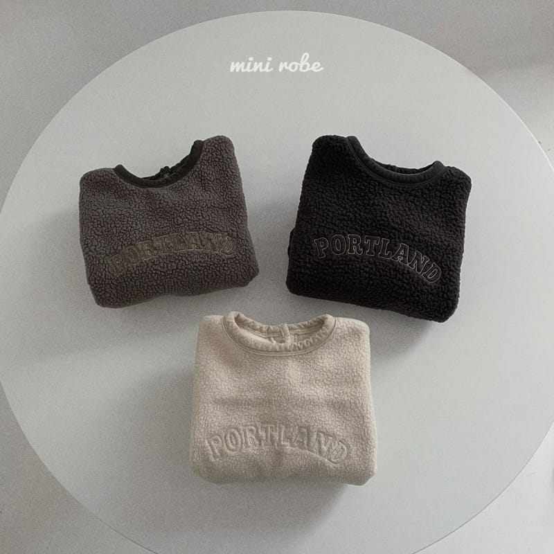 MINI ROBE - Korean Children Fashion - #Kfashion4kids - Portland Sweatshirt - 3