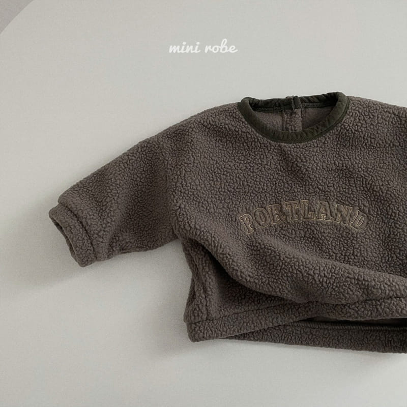 MINI ROBE - Korean Children Fashion - #Kfashion4kids - Portland Sweatshirt - 8